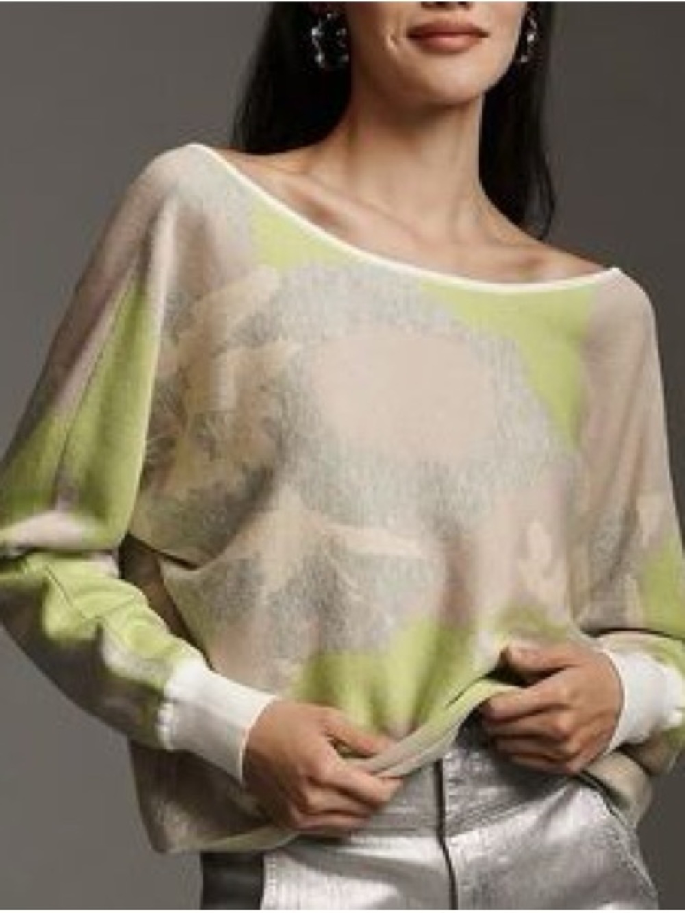 Anthropologie Daily Practice Hazy Daze Relaxed Sweater Large